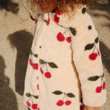 Konges Sløjd Fuzzie Coat Ma Grande Cerise
