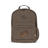 Konges Slojd Juno Quilted Backpack Walnut