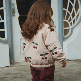Konges Slojd Juno Bomber Jacket Sequin Cameo Rose