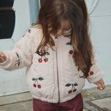 Konges Slojd Juno Bomber Jacket Sequin Cameo Rose