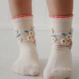 Konges Sløjd 2 Pack Jacquard Socks Daisy Mix