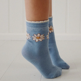 Konges Sløjd 2 Pack Jacquard Socks Daisy Mix