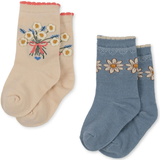 Konges Sløjd 2 Pack Jacquard Socks Daisy Mix