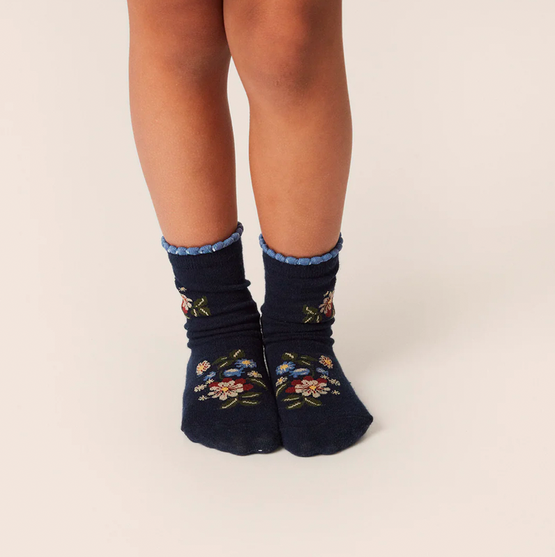 Konges Sløjd 2 Pack Lapis Socks Cat/Flower