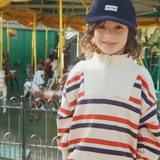 Konges Sløjd Loupy Half Zip Sweat GOTS