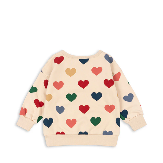 Konges Sløjd Lou Sweatshirt Bon Coeur Colore