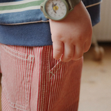 Konges Sløjd Luc Pants Milk Rouge Stripe