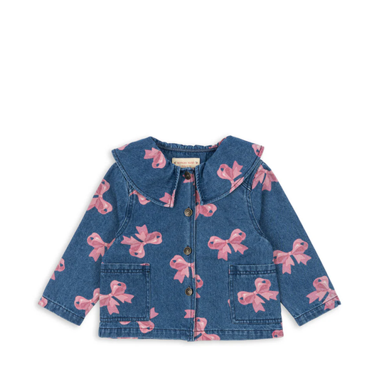 Konges Sløjd Magot Denim Jacket Bella Bow