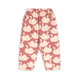Konges Sløjd Magot Frill Pants Swan Rose