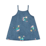 Konges Sløjd Magot Sequin Strap Dress Rainbow Star