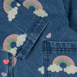 Konges Sløjd Magot Denim Jacket Rainbow
