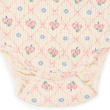 Konges Sløyd Minnie Long Sleeve Bodysuit Fleur Decor