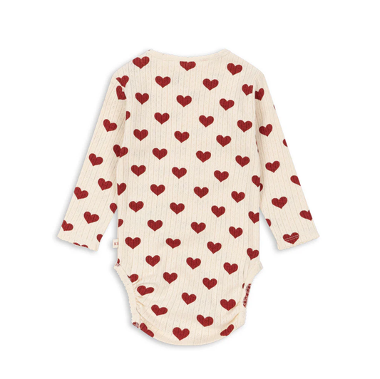 Konges Sløjd Minnie Bodysuit Amour Rouge