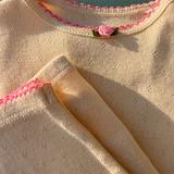 Konges Sløyd Minnie Long Sleeve Bodysuit Golden Fleece