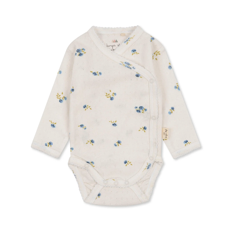 Konges Sløjd Minnie Bodysuit Bonderose Blue