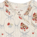 Konges Sløyd Minnie Long Sleeve Bodysuit Puppy