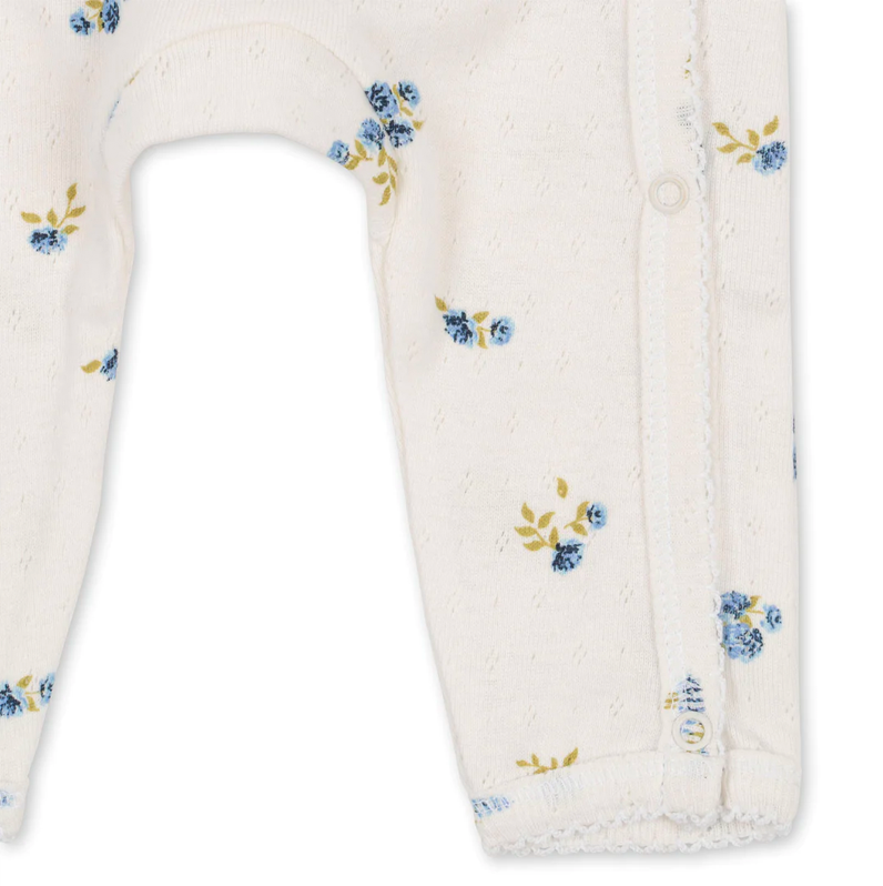 Konges Sløjd Minnie Onesie Bonderose Blue