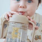 Konges Sløjd Drink Bottle With Handle Bow Teddy