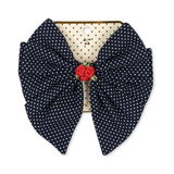 Konges Sløjd Rose Rouge Bow Hair Clip Dot Nuit