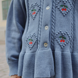 Konges Sløjd Soleil Cardigan Country Blue