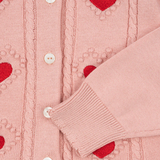 Konges Sløjd Soleil Cardigan Silver Pink