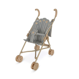 Konges Sløjd Doll Stroller Captains Blue Check