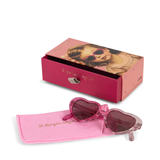 Konges Slojd Sunglasses Baby Heart Pink Multi