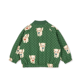 Konges Slojd Juno Bomber Jacket Dot Miao Verde
