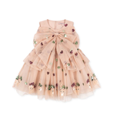 Konges Slojd Yvonne Bow Dress - Bow Kitty