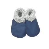 Lambskin Booties Cornflower