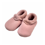 Lambskin Booties Pink