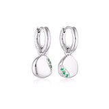 Linda Tahija Pieces Of You Hoop Earrings Silver