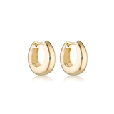 Linda Tahija Bold Huggie Earrings Gold