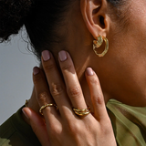 Linda Tahija Contour Earrings