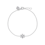 Linda Tahija Daisy Bracelet Silver