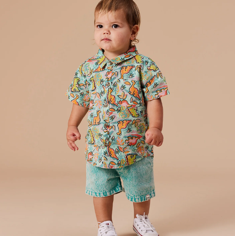 Goldie & Ace Dino Jungle Shorts