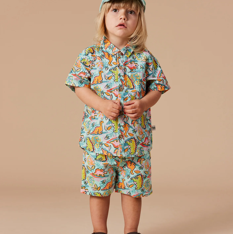 Goldie & Ace Dino Jungle Shorts