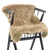 Natures Collection Long Wool Sheepskin Warm Sand