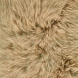 Natures Collection Long Wool Sheepskin Warm Sand