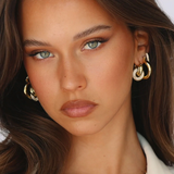 Luv Aj Baby Amalfi Tube Hoops - Gold