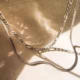 Luv Aj Cecilia Chain Necklace- Silver