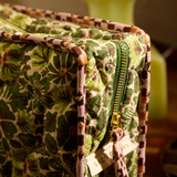 Sage & Clare Magnolia Vanity Bag - Cactus Green