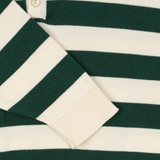 Konges Sløjd Manis Knit Polo Pine Grove Stripe