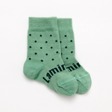 Lamington Merino Crew Socks - Apple