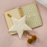 Muskhane Pom Pom Star Felt Natural/Pollen