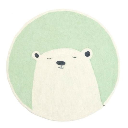 Muskhane Grizzly Pasu Rug Mint