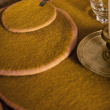 Muskhane Felt Pastille - Two Tone -Pistachio/Nude