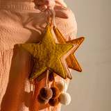 Muskhane Pom Pom Star Felt Nude/Pollen