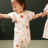 Nature Baby Tilly Suit Flora Stamp Print