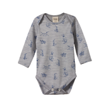 Nature Baby Merino Long Sleeve Bodysuit Best Friends